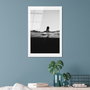 Wallity Cuadro Decorativo de Vidrio Templado Multicolor 30 x 45 cm